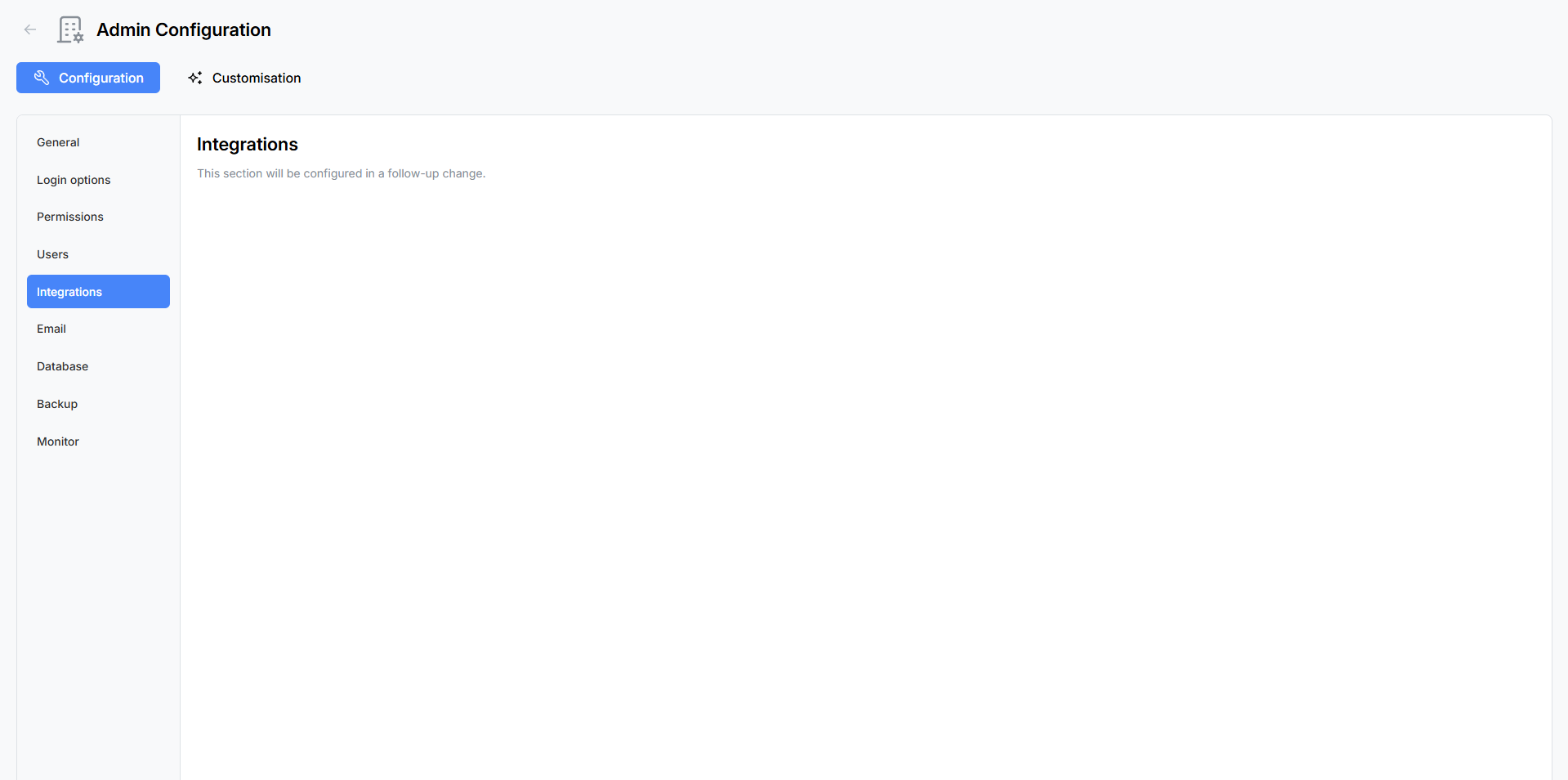 Google OAuth configuration